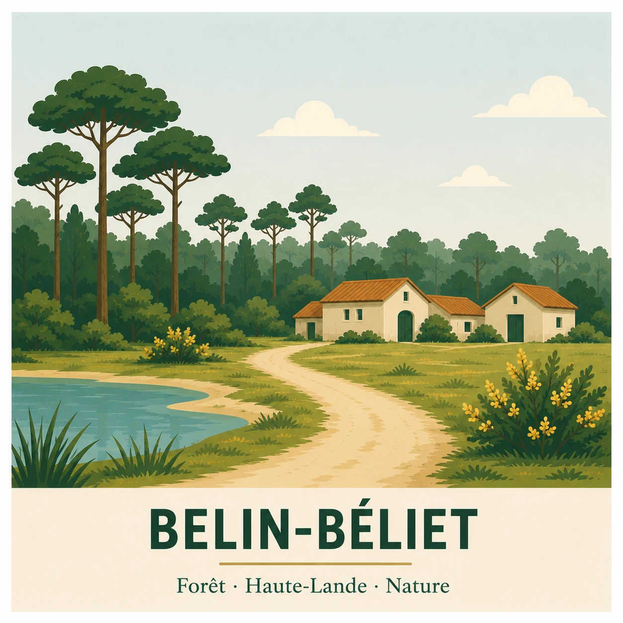 🏙️ 18. Belin-Béliet – Le poumon vert de la Haute-Lande